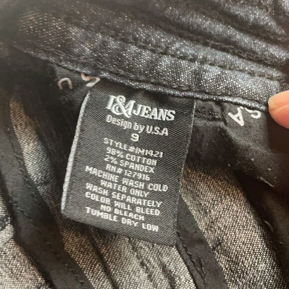 Premium L & M Jeans USA skinny jeans junior 9 - Picture 10 of 14